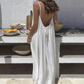 Robe fluide d'été à bretelles