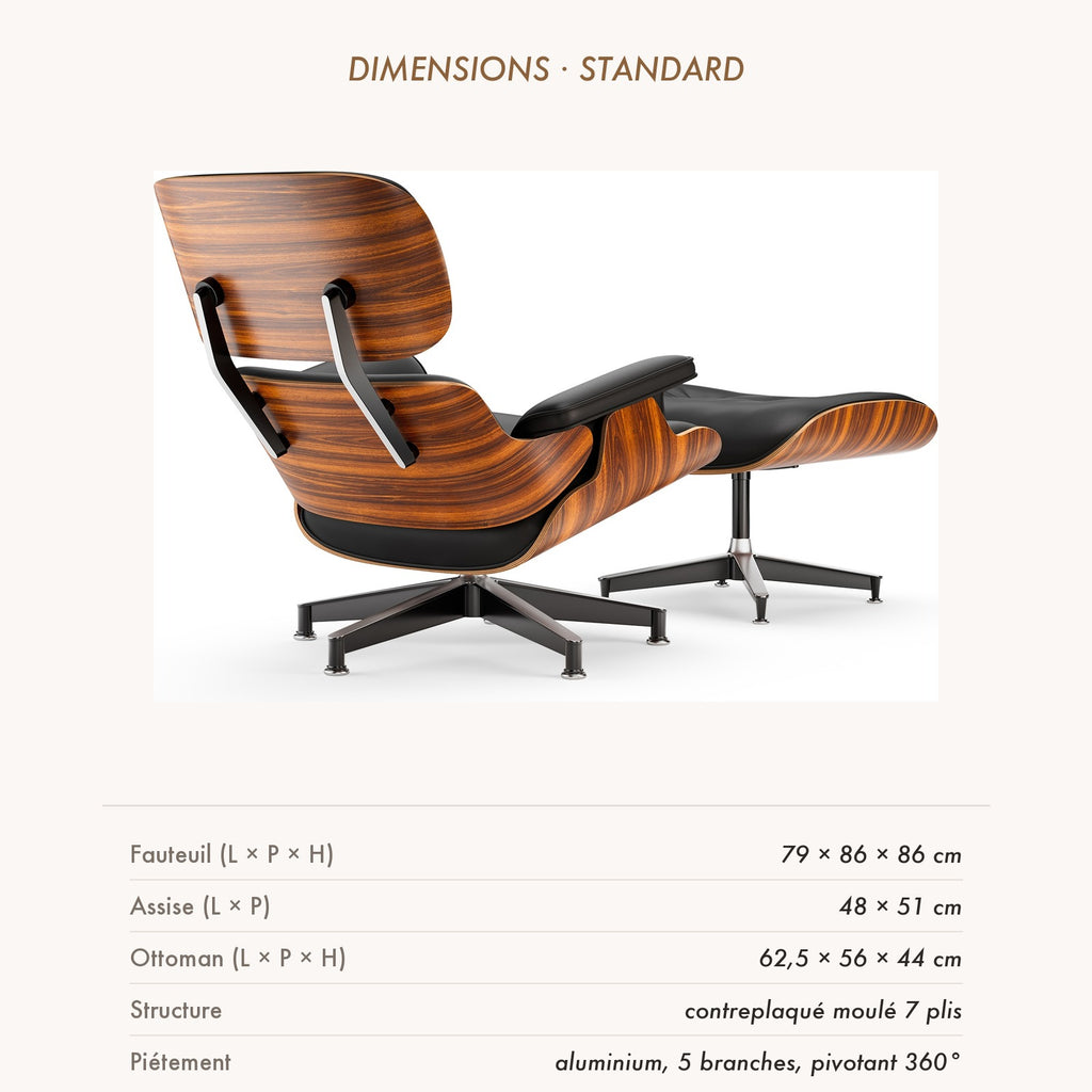Dimensions du Fauteuil Alcôve Standard