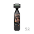 Caméra de poche stabilisée 4K avec nacelle 3 axes et écran tactile pivotant