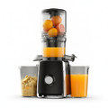 Extracteur de jus vertical Glowryna sur fond blanc