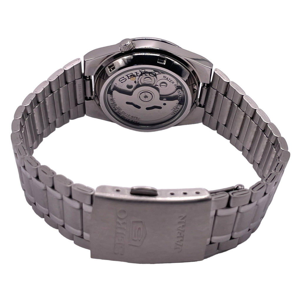 Fond transparent laissant voir le mouvement automatique 21 rubis